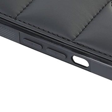 Fayer Black Puffer Case for iPhone 13 Pro Shockproof Design