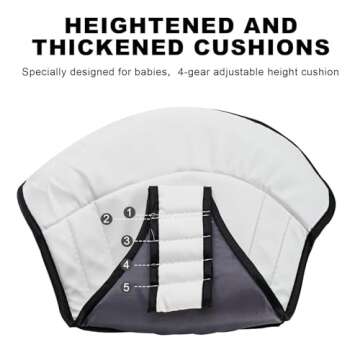 Foldable Baby Walker with Mute Wheels and Anti-Rollover Safety