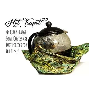 Fun Microwave Bowl Cozy - Handmade Texas Kitchen Essential