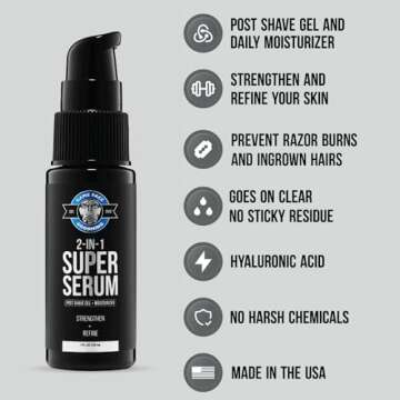 Game Face Grooming 2-in-1 Super Serum for Men