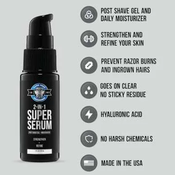 Game Face Grooming 2-in-1 Super Serum for Men