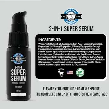 Game Face Grooming 2-in-1 Super Serum for Men