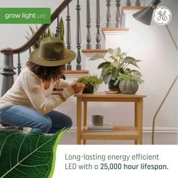 GE Full Spectrum LED Grow Lights for Indoor Plants