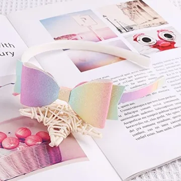 Glittery Headbands for Girls | Lizioo 6 Pack