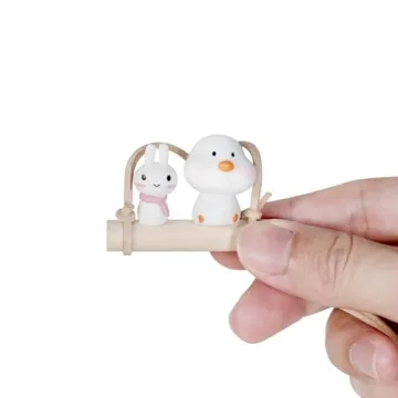 Cute Chick & Bunny Swing Mirror Car Accessories