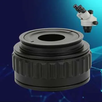 0.35X CTV Microscope Adapter Mount Lens Adapter Camera Adapter for Trinocular Stereo Microscope Interface Adapters for Microscope