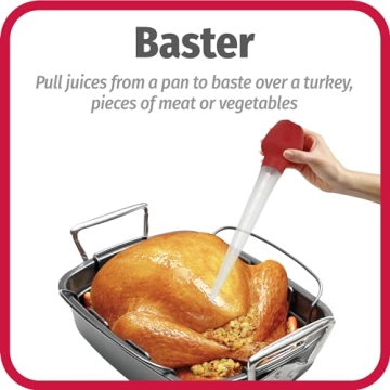 Good Cook 11.5" Red Turkey Baster for Juicy Results