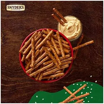 Snyder's Gluten Free Pretzel Sticks 8 Oz Pack of 12