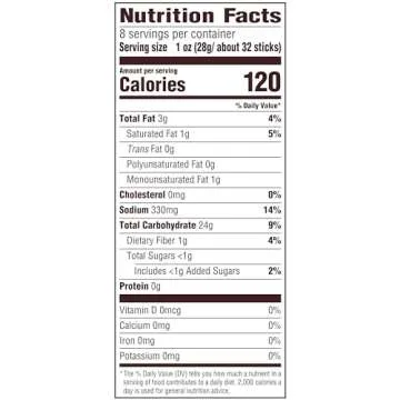 Snyder's Gluten Free Pretzel Sticks 8 Oz Pack of 12