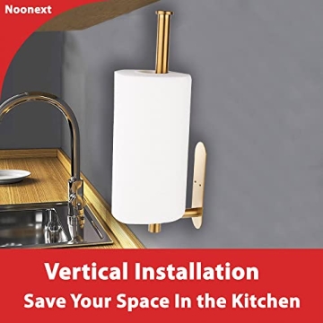 Elegant Self-Adhesive Paper Towel Holder for Kitchen