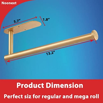 Elegant Self-Adhesive Paper Towel Holder for Kitchen