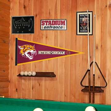 College Flags & Banners Co. Bethune Cookman Wildcats Pennant