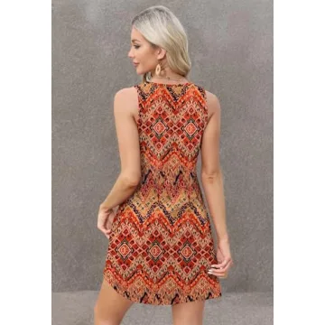 Boho Dresses for Women - Cute V Neck Sundresses