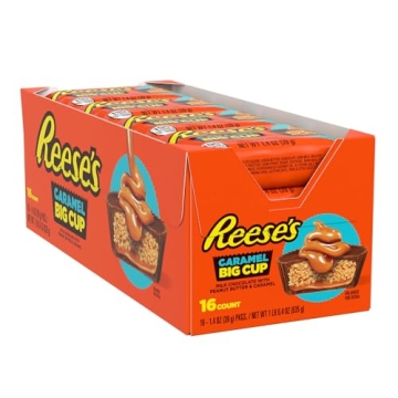 REESE'S Big Cup Caramel Milk Chocolate - 16 Count