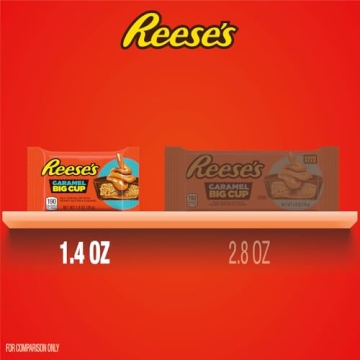 REESE'S Big Cup Caramel Milk Chocolate - 16 Count