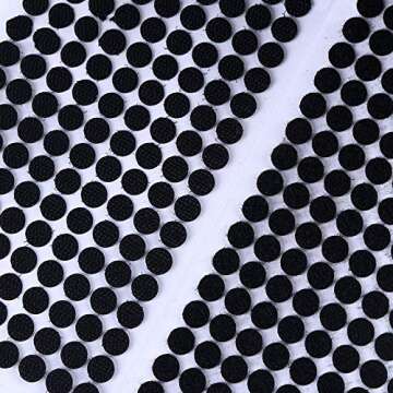 LLPT Heavy Duty Hook Loop Dots - 600PCS Waterproof Adhesive