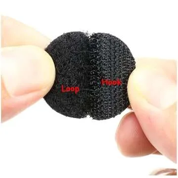 LLPT Heavy Duty Hook Loop Dots - 600PCS Waterproof Adhesive