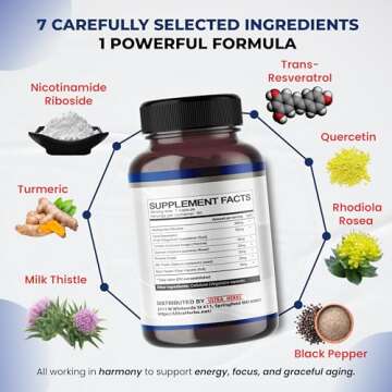 NAD+ Supplement with Nicotinamide Riboside & Resveratrol