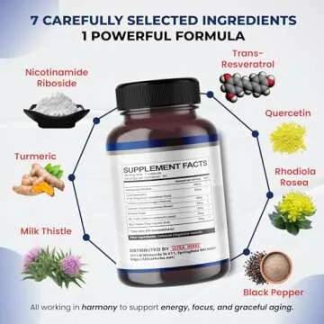 NAD+ Supplement with Nicotinamide Riboside & Resveratrol