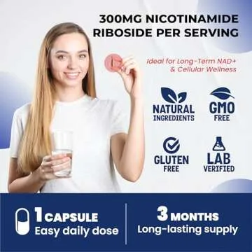 NAD+ Supplement with Nicotinamide Riboside & Resveratrol