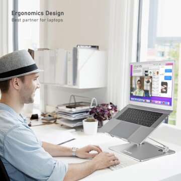 BoYata Adjustable Laptop Stand for Optimal Comfort