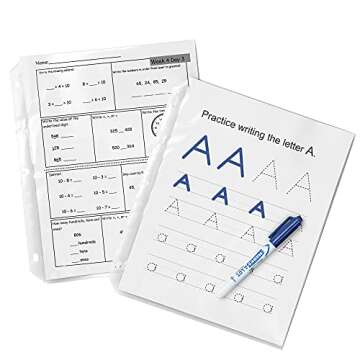 Avery Diamond Clear Super Heavyweight Sheet Protectors, Easy Load, 50 Document Protectors (74130)