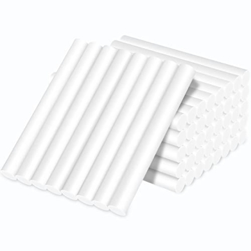 Manarty White Hot Glue Sticks Full Size, 48 PCS - Perfect for Crafting and DIY Projects