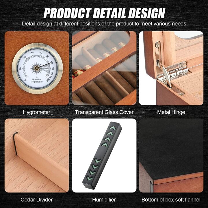 COOL KNIGHT Cigar Humidor
