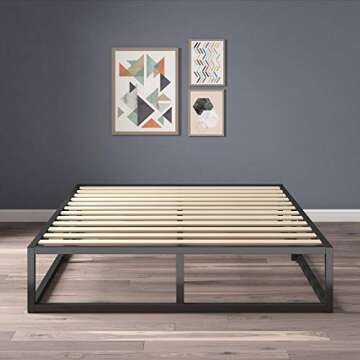 ZINUS Joseph Platform Bed Frame - Modern & Sturdy Structure