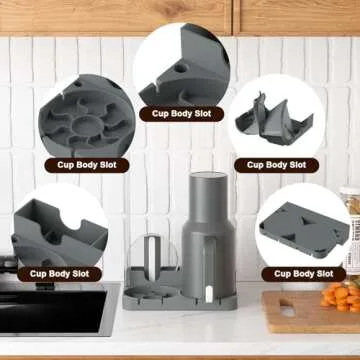 SISAYWEY Bottle Drying Rack for Stanley Cups & Baby Bottles