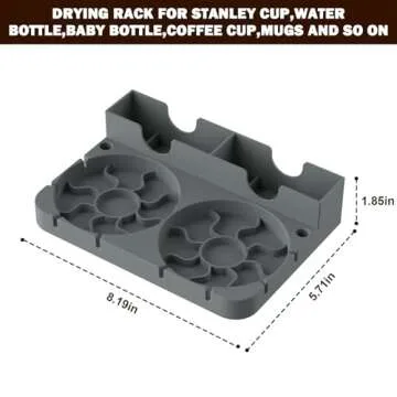 SISAYWEY Bottle Drying Rack for Stanley Cups & Baby Bottles