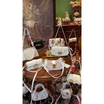 K KAIDIYIN Gold Purse Display Stand, 2 Pack Bag Display Rack Counter Purse Holder Adjustable Height Stainless Steel Handbag Display Stand for Retail Closet Luxury Bag