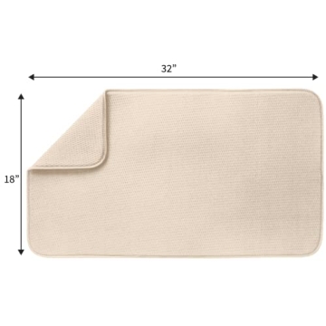 Envision Home Jumbo Absorbent Reversible Dish Drying Mat