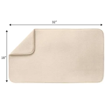 Envision Home Jumbo Absorbent Reversible Dish Drying Mat