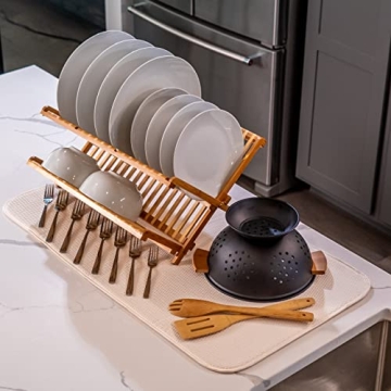 Envision Home Jumbo Absorbent Reversible Dish Drying Mat