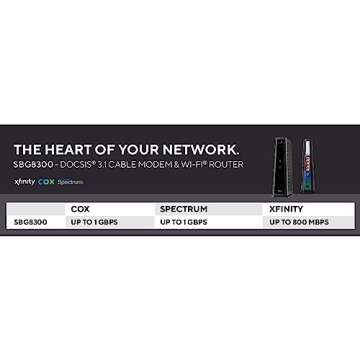 ARRIS Surfboard SBG8300 Renewed Cable Modem Router