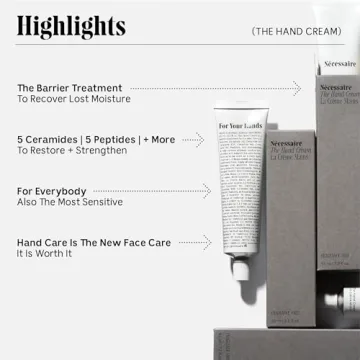 Nécessaire Hand Cream with 5 Ceramides and Peptides