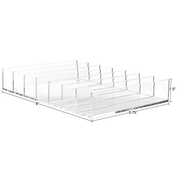 Clear Makeup Organizer and Cash Holder for Stylish Storage