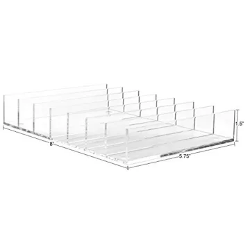 Clear Makeup Organizer and Cash Holder for Stylish Storage