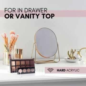 Clear Makeup Organizer and Cash Holder for Stylish Storage