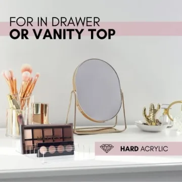 Clear Makeup Organizer and Cash Holder for Stylish Storage