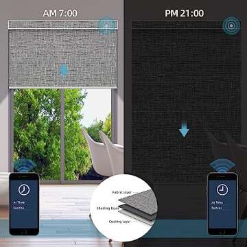 SmartWings Motorized Blinds | 100% Blackout & Smart Home Compatible