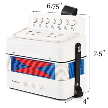 Tosnail Kids Accordion Toy for Children, Creative Music Fun