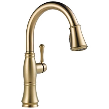 Stunning Cassidy Kitchen Faucet in Champagne Bronze
