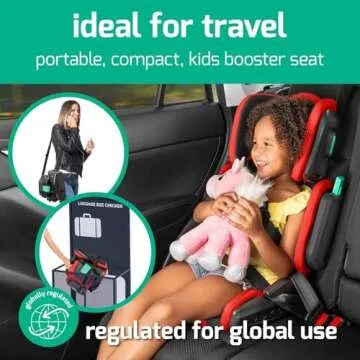 Mifold Hifold Adjustable Kids Booster Seat – Safe Travel