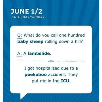 2024 Boxed Dad Jokes Calendar for Daily Smiles