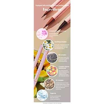 BLESSED MOON Blessedmoon Blackhole Waterproof Lasting Eyeliner #DARK BROWN