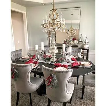 BELLEZE Premium Dining Chairs - Elegant & Comfortable