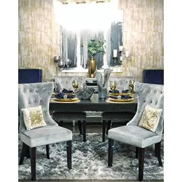 BELLEZE Premium Dining Chairs - Elegant & Comfortable