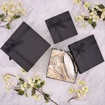 Elegant Black Gift Box Set for All Occasions